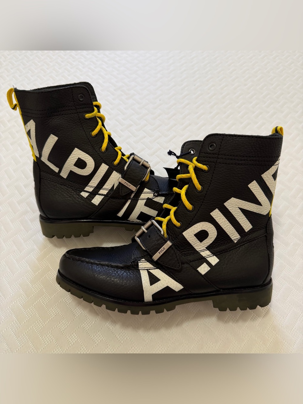 Polo Ralph Lauren Hi Tech Alpine Leather Ranger Boots Sportsman P Wing Size 9